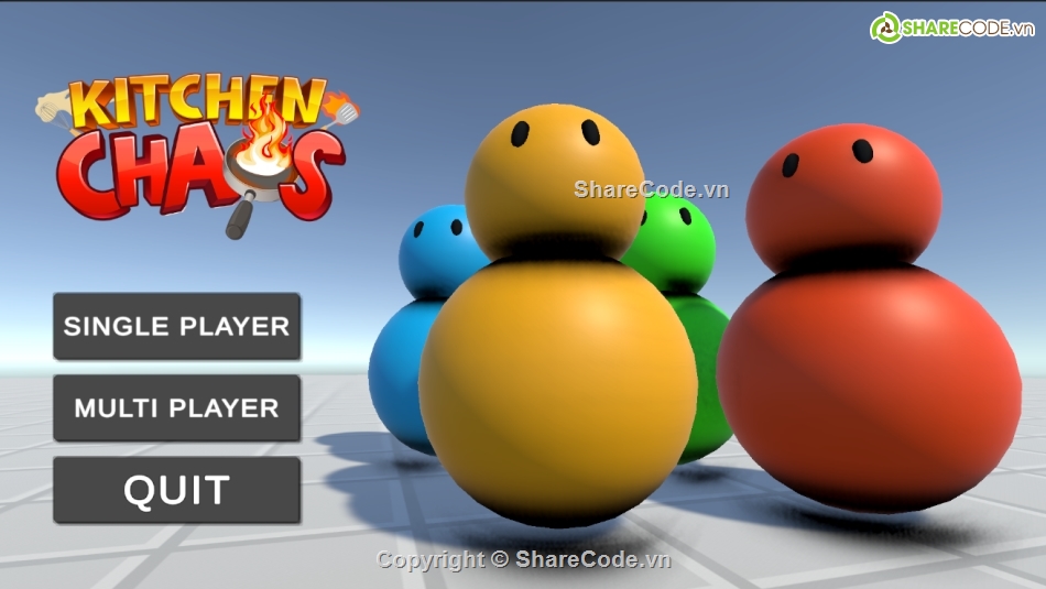 Source code game,Unity C#,nhà hàng,code Unity game,code chất lượng,Unity